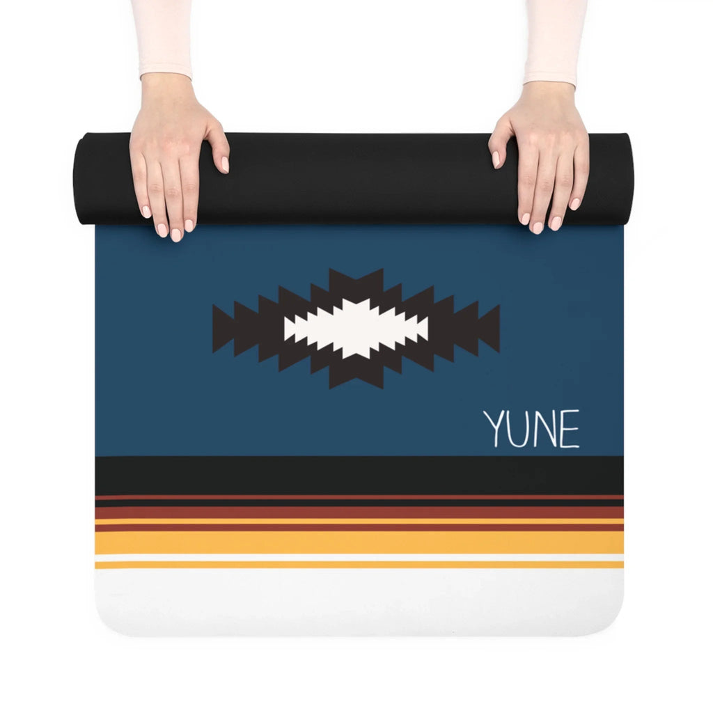 Natural Rubber Yoga Mat – 3mm Eco-Friendly, Non-Slip Mat for Hot Yoga, Pilates & Daily Practice | Nelson | Yune Yoga